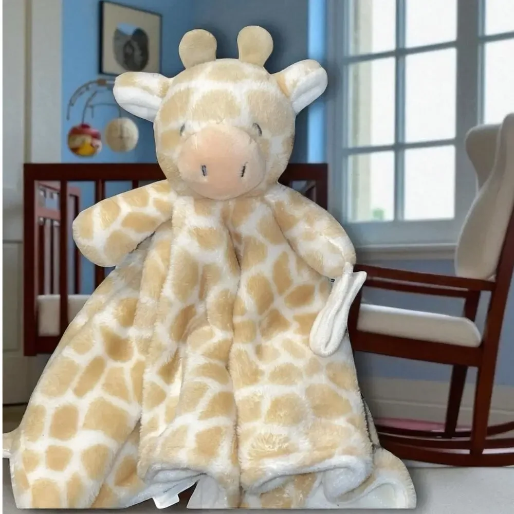 Carters Giraffe Lovey Plush Security Blanket Safari Baby Nursery Shower Gift 14